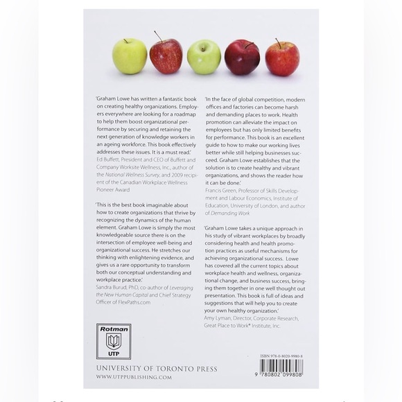 3/$40 Creating Healthy Organizations book - Picture 2 of 3